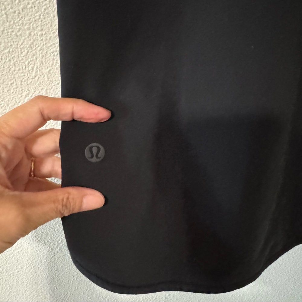 Lululemon On The Fly Skirt 21" Black Pockets Athleisure Outdoor Hiking-4 - Picture 6 of 7